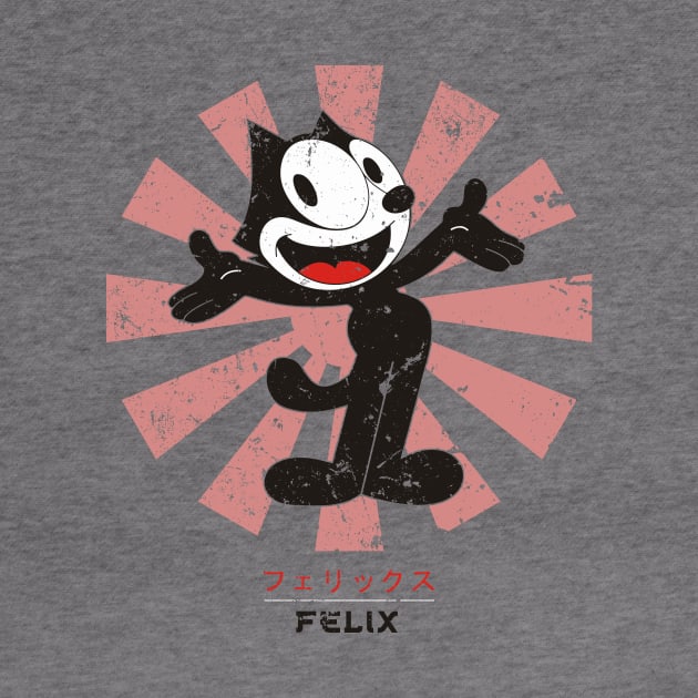 Felix The Cat Retro Japanese by Nova5